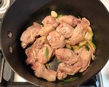 A picture of step 3 of Taiwanese Three Cup Chicken (San Bei Ji).