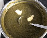 A picture of step 6 of Sarson Da Saag.