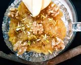 A picture of step 4 of Saib ka Halwa.