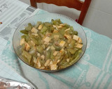 Foto del paso 3 de la receta: Judías verdes con gambas y pavo