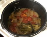 蔥燒排骨蔬菜麵的食譜步驟3照片