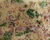 Foto del paso 6 de la receta: Quiche de espinacas y jamón de pavo con salteado gourmet de verduras