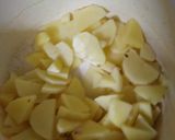 A picture of step 2 of Sabudana khichdi.