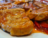 Foto del paso 5 de la receta: Solomillo de cerdo con pimientos y setas shiitake