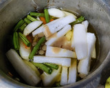 A picture of step 5 of Sambar with winter vegetables(One pot no onion no garlic sambar).