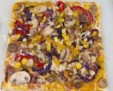 A picture of step 6 of Thin Crust Pizza.
