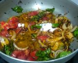 A picture of step 5 of Masala Idli.