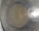 A picture of step 3 of Coconut burfi.