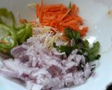 A picture of step 1 of Egg wraps.