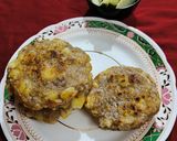 A picture of step 4 of Sago Tikki.