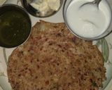 A picture of step 4 of Ghobhi ka paratha.