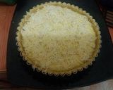Foto langkah ke 3 dari resep Pie Susu Topping Keju Almond dengan Double Pan.