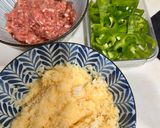 青椒肉絲蛋炒飯的食譜步驟2照片