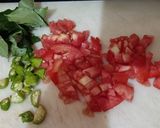 A picture of step 1 of Veg pulao.