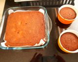 Foto del paso 7 de la receta Bizcocho de naranja y almendra con bocados de chocolate
