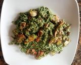 Foto del paso 6 de la receta: Arroz verde con tentáculos de calamar. #Mercado #CEBOLLA