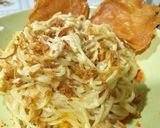 Foto del paso 5 de la receta Spaghetti con pollo, nata y cebolla caramelizada