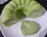 Foto langkah ke 7 dari resep Bolu Pandan Keju Lumer.