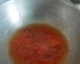 A picture of step 3 of Tangy tomato noodles.