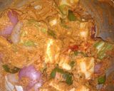 A picture of step 6 of Paneer tikka masala.