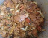 A picture of step 1 of Chicken Breyani & Dhall.