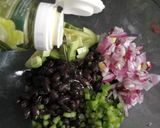 Foto del paso 2 de la receta: Carne al jugo con ensalada de porotos negros