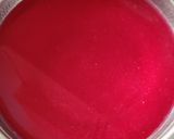 A picture of step 7 of Apple custard with Jelly crystal.
