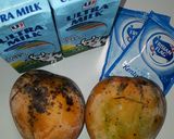Foto langkah ke 1 dari resep Mango smoothies/Smoothie mangga.