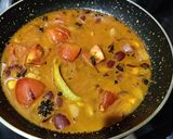 A picture of step 8 of Paneer tikka masala.