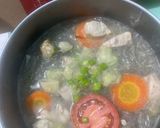 Foto langkah ke 7 dari resep Sup Oyong Mi Creamy Onion.