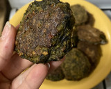 Foto del paso 4 de la receta: Buñuelos de acelga AL HORNO Y SIN HARINA!