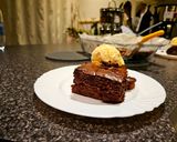 A picture of step 8 of Fudgy Chocolate Brownies.