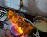 A picture of step 3 of Paneer tikka masala.