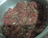 Hình bước làm 1 của món Salat bò
