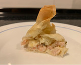 Foto del paso 5 de la receta: Saquitos de gambas y salmón ahumado