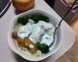 A picture of step 7 of Zuppa Tuscana.