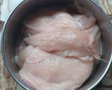 Foto del paso 1 de la receta: Pechugas de pollo adobado a la plancha
