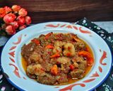 Foto langkah ke 5 dari resep Oseng Mercon Tetelan Sapi.