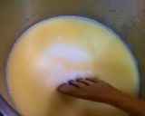 A picture of step 2 of Bombay Ice Halwa.