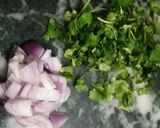A picture of step 4 of #Bathua ki bhujiya #Leafygreens.