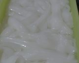 Foto langkah ke 3 dari resep Es Jelly Kelapa Merah Putih.
