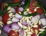 A picture of step 1 of Capsicum with chicken mince.