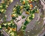 Makaron z czosnkiem, pietruszką i papryczką piri piri 🌶 krok przepisu 1 zdjęcie