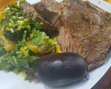 Foto del paso 5 de la receta: Aguja con ensalada cítrica de achicoria