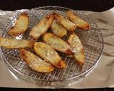 A picture of step 2 of Potato Skin Dippers with Sausage Cheese Dip with Chips and Meatballs.