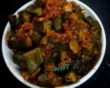 मसाला भिंडी (masala bhindi recipe in Hindi) रेसिपी चरण 2 फोटो