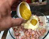 Foto del paso 6 de la receta: Ensalada de patatas y frankfurt