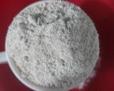 A picture of step 1 of Barly flour cheela/healthy and simple recipe with mint chattny.