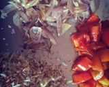 A picture of step 3 of Soya masala.