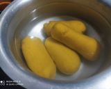 नारळाच्या दुधातल्या शेवया (आंबा फ्लेवर्ड) (dudhatlya seviya recipe in marathi) रेसिपी स्टेप 8 फोटो